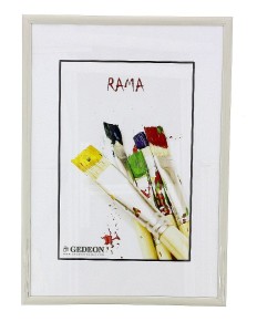 Ramka plastikowa 30x40  BB3040IV kremowa szkło