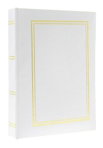 Album kieszeniowy w twardej oprawie 15x21/36 DPH6836 CLASSIC WHITE