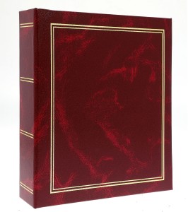 Album kieszeniowy klejony z wkładem papierowym 10x15/200 BS46200 CLASSIC BURGUNDY