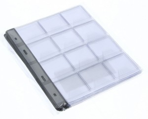 Strona na monety 45x45mm/12 monet CA21-12C - 10 szt.