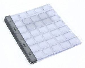 Strona na monety 27x27mm/35 monet CA21-35C - 10 szt.