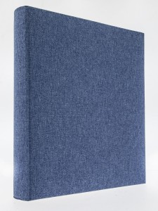 Album tradycyjny szyty 29x32/60 DBCL30 LINEN BLUE(B)