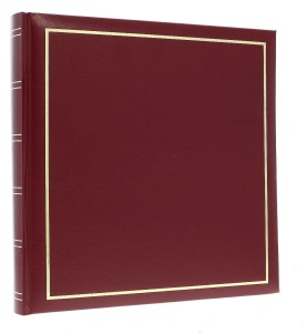 Album tradycyjny szyty 29x29/60 DBCM30 VINYL BURGUNDY