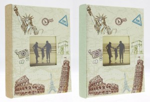 Album kieszeniowy szyty 10x15/200 KD46200 TRAVEL5