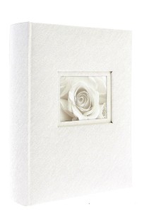 Album kieszeniowy szyty 13x18/50 KD5750 LOVE WHITE