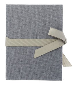 Album typu "jamnik" 13x18/12 LP57 LINEN GREY
