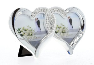 Ramka podwojne serca PF03