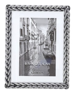 Ramka metalowa dekoracyjna 15x20cm RM0868S