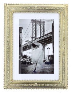 Ramka metalowa dekoracyjna 13x18cm RM2957NG