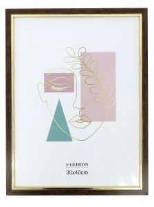 Ramka 30x40cm drewniana z pleksą WK30P (18x15mm)