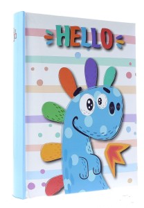 Album kieszeniowy szyty 10x15/200 B46200S HELLO BLUE
