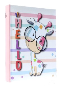 Album kieszeniowy szyty 10x15/200 B46200S HELLO PINK