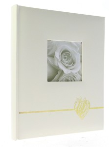 Album tradycyjny szyty 24x29/40 DBCS20 HEART GOLD(B)
