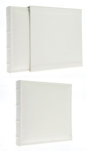 Album kieszeniowy szyty w pudełku prezentowym 10x15/200 x 1  KD46200 WHITE BOX1