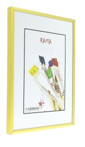 Ramka 30x40 alu, gold