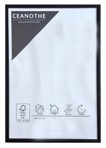 Ramka 30x40 alu, black