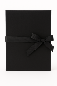 Album typu "jamnik" 13x18/12 LP57 LINEN BLACK