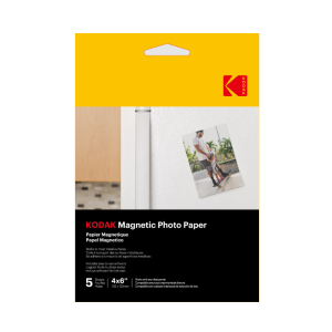 Papier magnetyczny błyszczący Kodak 690 g/m2 / 4R / 10x15cm / 5 szt / 351062