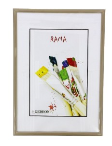 Ramka plastikowa 21x29,7 , BB2130DGplx szara plexi