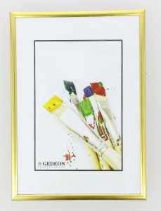 Ramka plastikowa 70x100 BD70100GplxELI złota plexi