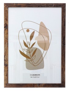 Ramka 21x29,7cm drewniana D2321 (15x9mm)