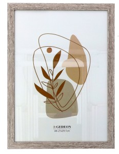 Ramka 21x29,7cm drewniana D2621 (15x9mm)