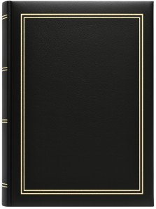 Album kieszeniowy szyty 13x18/100 B57100S CLASSIC BLACK