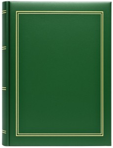Album kieszeniowy szyty 13x18/100 B57100S CLASSIC GREEN