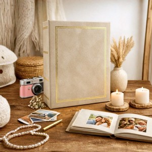 Album kieszeniowy klejony 10x15/304/2 DPH46304/2 CLASSIC IVORY