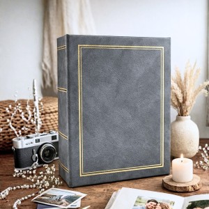 Album kieszeniowy klejony 10x15/304/2 DPH46304/2 CLASSIC GREY