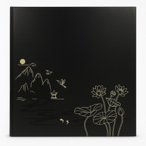 Album kieszeniowy nitowany 10x15/500 SB46500 LOTUS POND BLACK