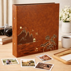 Album kieszeniowy nitowany 10x15/1000 SBC461000 LOTUS BROWN