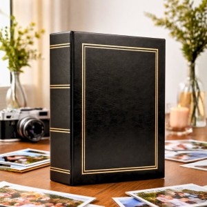 Album kieszeniowy klejony 10x15/100 DPH46100 CLASSIC BLACK