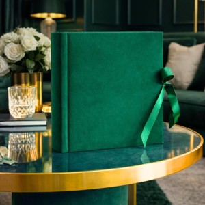 Album kieszeniowy szyty 10x15/200 KD46200 VELVET EMERALD