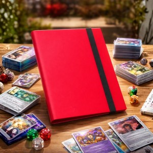 Album kieszeniowy na karty kolekcjonerskie 70x94mm na 360 kart CG360 EXPERT RED
